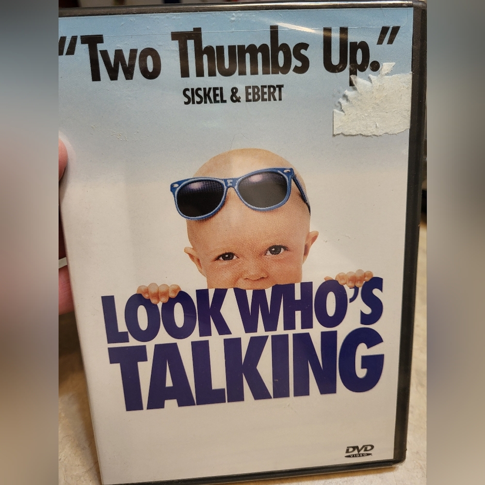 Factory Sealed DVD of Look Who's Talking!  John Travolta and Bruce Willis